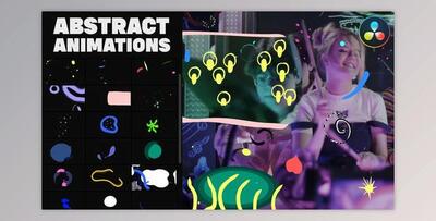 Abstract Elements for DaVinci Resolve (VideoHive 36866781)