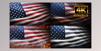 Flag Maker with Additional Effects 4K (Videohive 38527676) - AE Project