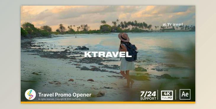 Travel Promo Opener (Videohive 49876580) - AE Project