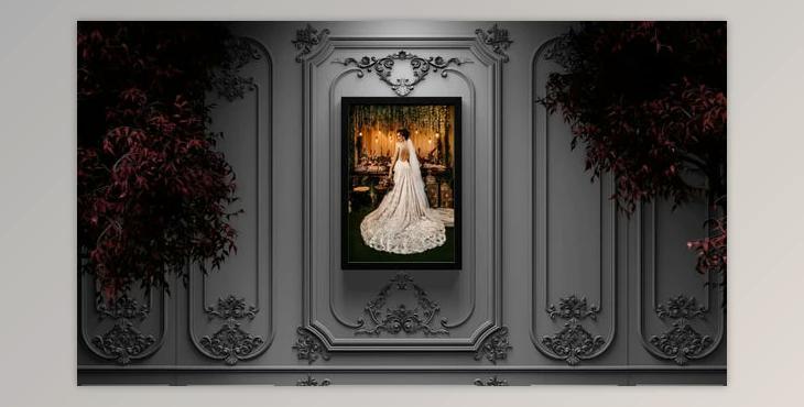 Wedding Slideshow in a Rococo style decor (Videohive 54320714) - AE Project