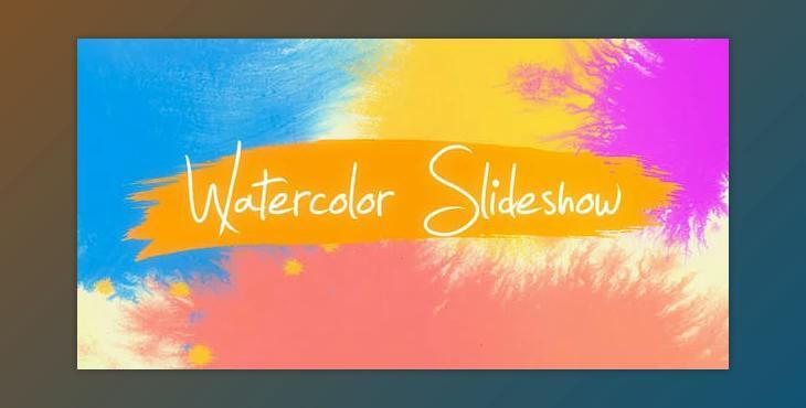Watercolor Slideshow (Videohive 20184342)