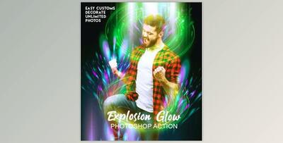 Explosion Glow Effect Ps Action GraphicRiver-28427849