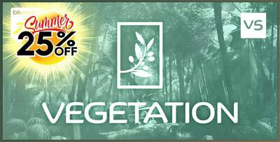 Blender Market – Vegetation Pro v5 + Assets Vol. 1 & 2