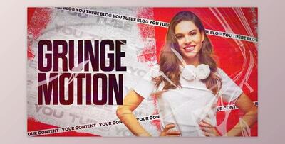 Youtube Vlog Intro I Dynamic Opener I Grunge Podcast Intro (Videohive 39645947) - AE Project