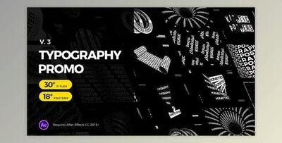 Animated Typography Promo (Videohive 24678801) - AE Project