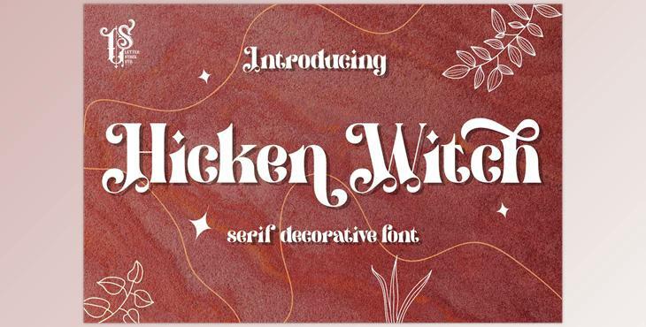 Hicken Witch - CreativeMarket 6866345