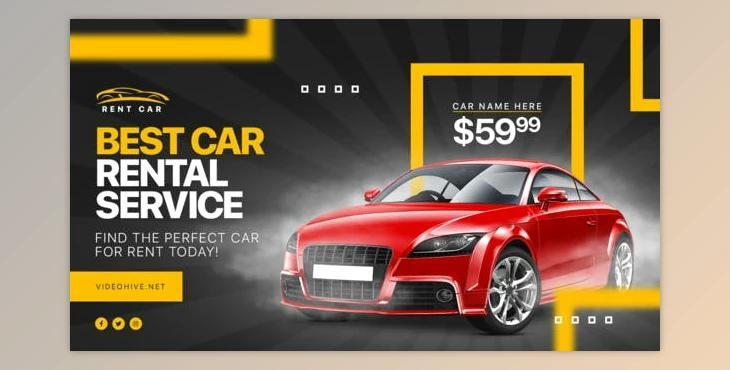 Car Rental Promo (Videohive 30115901) - AE Project