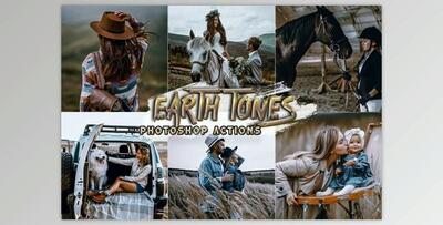 Earth Tones Photoshop Actions by 2lagus (ATN)