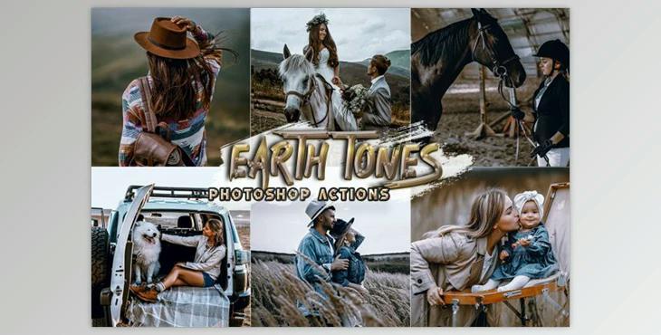 Earth Tones Photoshop Actions by 2lagus (ATN)