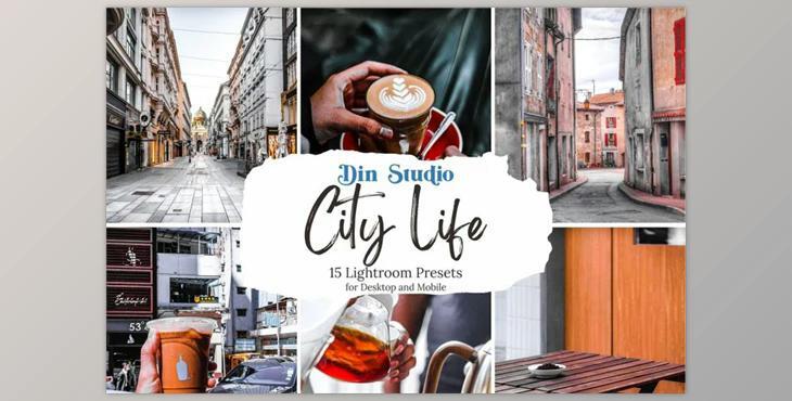 City Life Lightroom Presets CreativeMarket-5480308 (LRTEMPLATE, XMP, DNG)