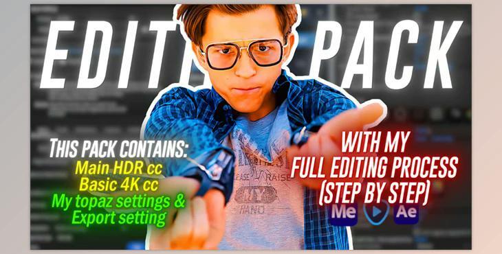 My Full Editing Pack (With Working Process)