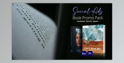 Book Promo Pack – Social Ads (Videohive 45271191) - AE Project