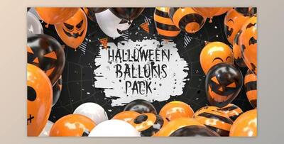 Halloween Balloon Pack (Videohive 29043802)