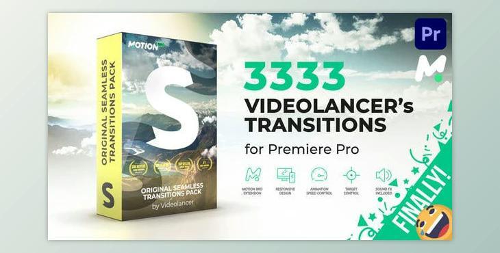 Videolancer’s Transitions for Premiere Pro (Videohive 46055135) - PR Project