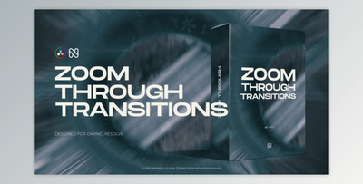 Zoom Through Transitions for DaVinci Resolve (Videohive 56481399)