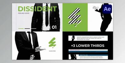 Dissident Opener for After Effects (Videohive 55461060) - AE Project