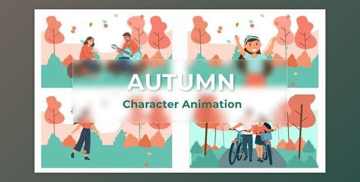 Autumn Character Animation Scene Pack (Videohive 37071523) - AE Project