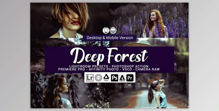 Deep Forest Lightroom Presets and LUTs By DreamColor