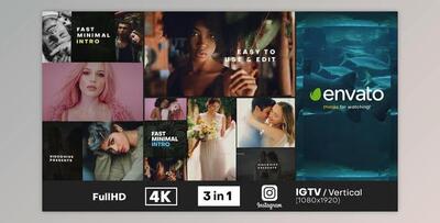 Fast Minimal Intro (Videohive 32044286) - AE Project