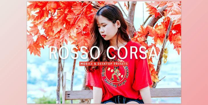 Rosso Corsa Pro Lightroom Presets CreativeMarket - 7387219