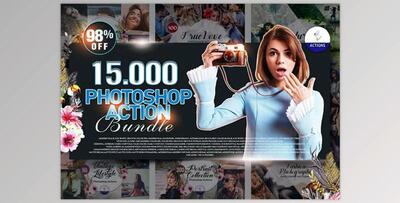 Inkydeals 15000+ Photoshop Actions Bundle