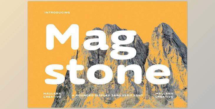 Magstone Sans Round Display Font