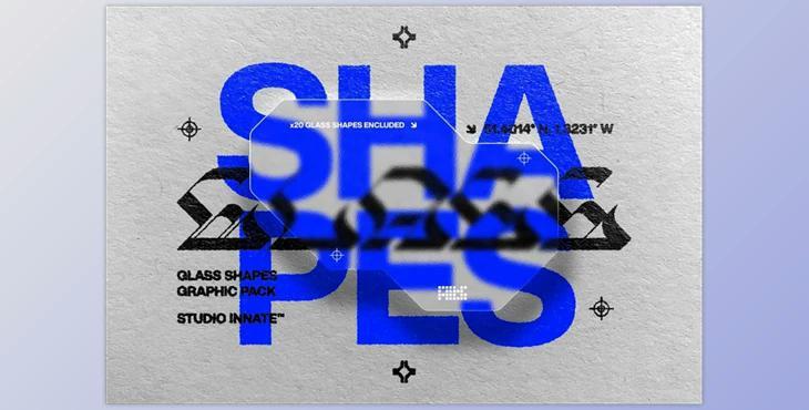 Glass Shapes CreativeMarket-5932145 (JPG, PSD)