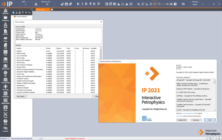 Interactive Petrophysics – IP 2021 x64