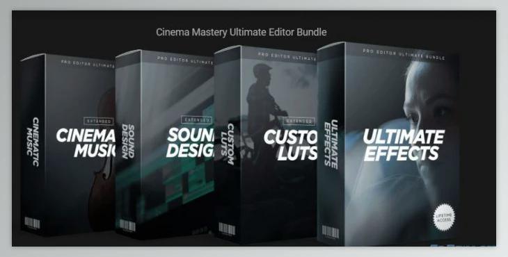 Cinema Mastery – Pro Editor Ultimate Bundle (cube, mp4, mp4, wav)