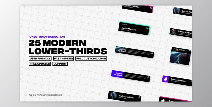 Modern Titles (Videohive 42891196) - AE Project