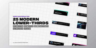 Modern Titles (Videohive 42891196) - AE Project