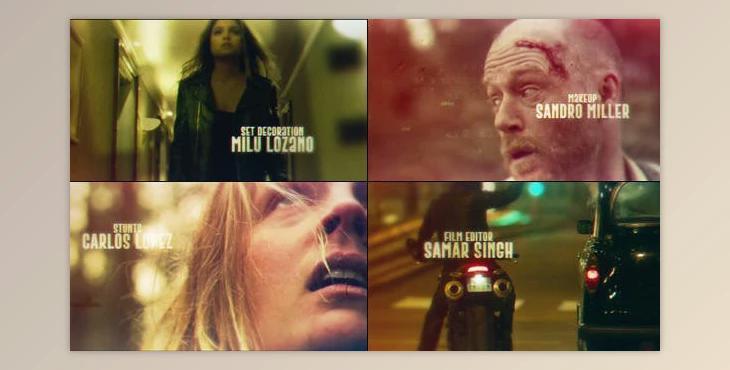 Grunge Movie Title Sequence (Videohive 20063864) - AE Project