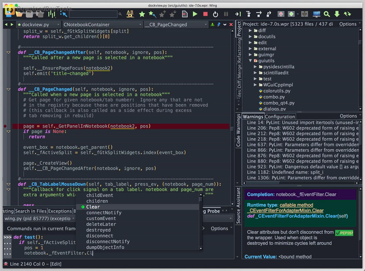 Wing Python IDE Pro v10.0.9 (24 Mar 2025) for Windows & Linux & macOS + Keygen