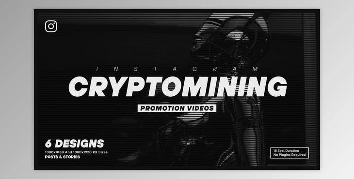 Cryptomining Instagram Promotion (Videohive 36934628) - AE Project