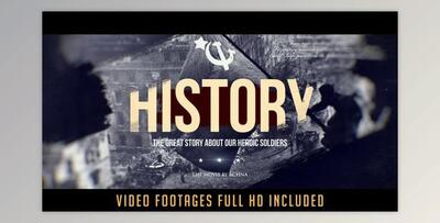 History Trailer + Video Footages (Videohive 23215571) - AE Project
