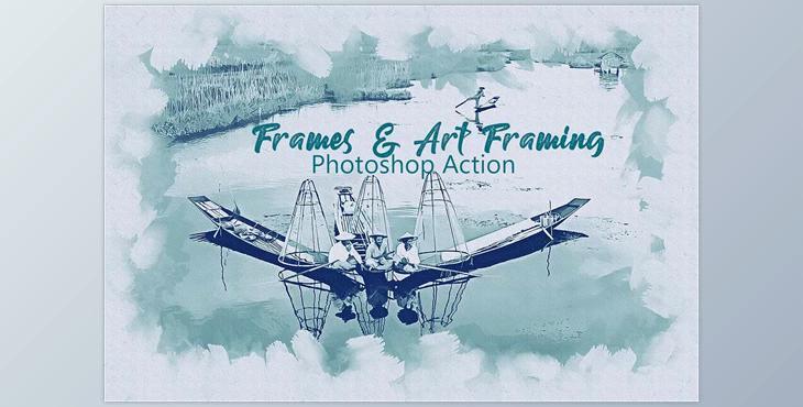 Frames & Art Framing PS Action CreativeMarket - 5137516