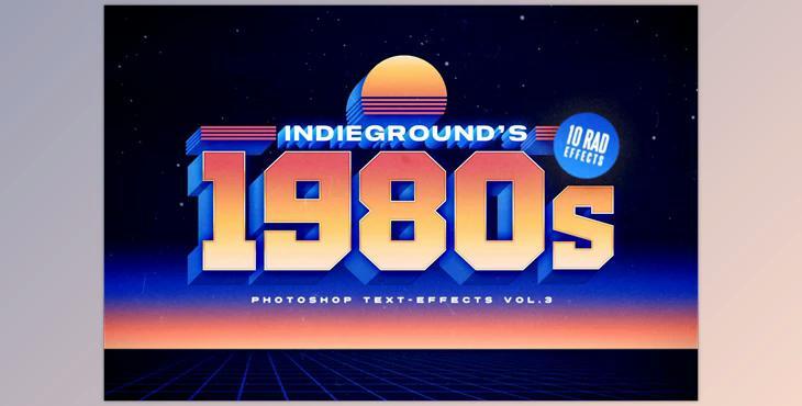 CreativeMarket – 80s Text Effects Vol.3 5353481