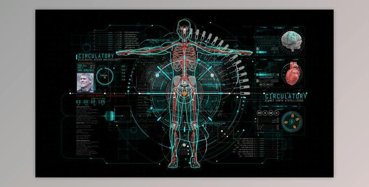 HUD Info Medical 4 (Videohive 43929122) - AE Project