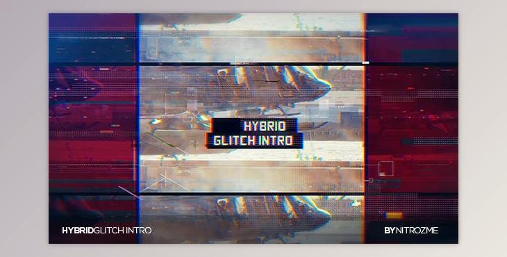 Hybrid Glitch Intro (Videohive 20482712)