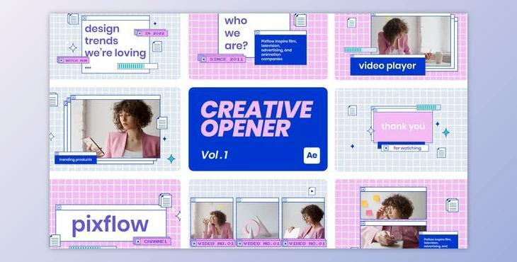 Creative Opener Vol 01 (Videohive 35752731) - AE Project