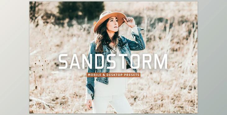 Sandstorm Pro Lightroom Presets CreativeMarket - 7387225