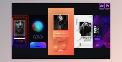 Instagram Trendy Music Stories (Videohive 27930058)