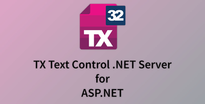 TX Text Control .NET Server for ASP.NET v32.3.0 Service Pack 3 (29 Apr 2024) + CRACK