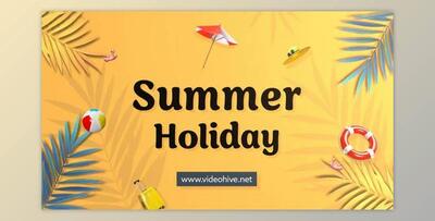 Summer Holiday (Videohive 51947382) - AE Project