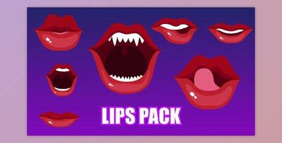 Lips Animation (Videohive 22784594) - AE Project