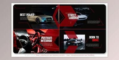 Asphalt Warriors Sport Cars Promo (Videohive 38979412) - AE Project