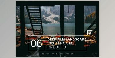 6 Deep Film Landscape Lightroom Presets + Mobile by zvolia