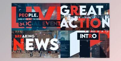 Breaking News Opener (Videohive 27254157) - AE Project