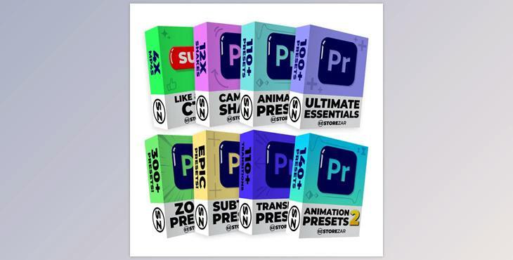 Storezar The Ultimate Bundle MEGA for Premiere Pro