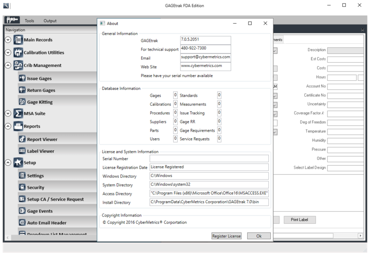 GAGEtrak 8.7.4
